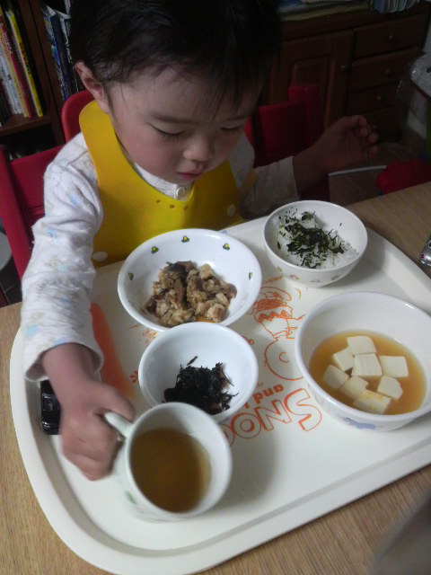 １歳 育児 食事編 夜ごはん １歳９ヶ月